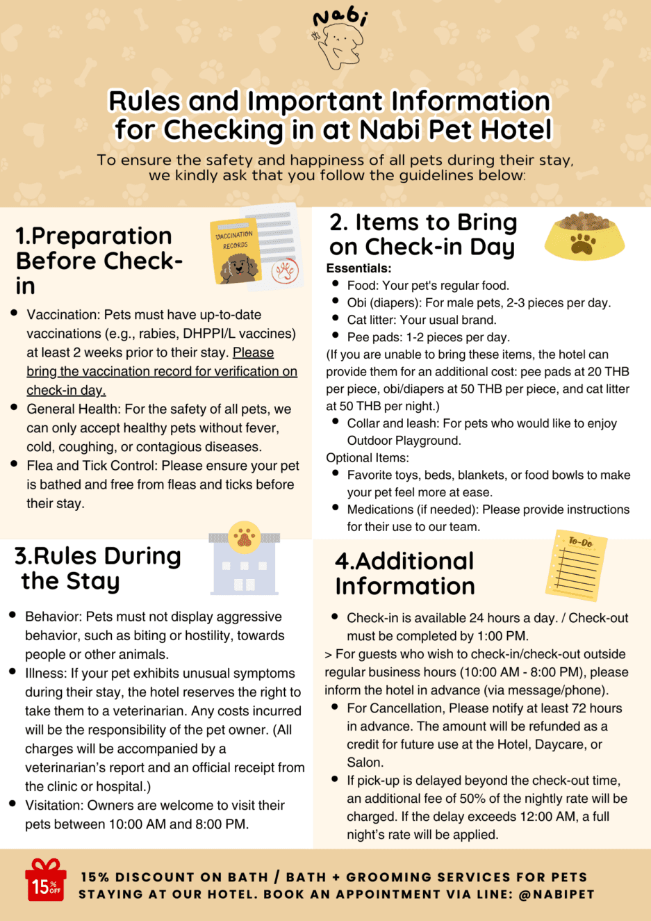 Nabi Hotel Check in Rules